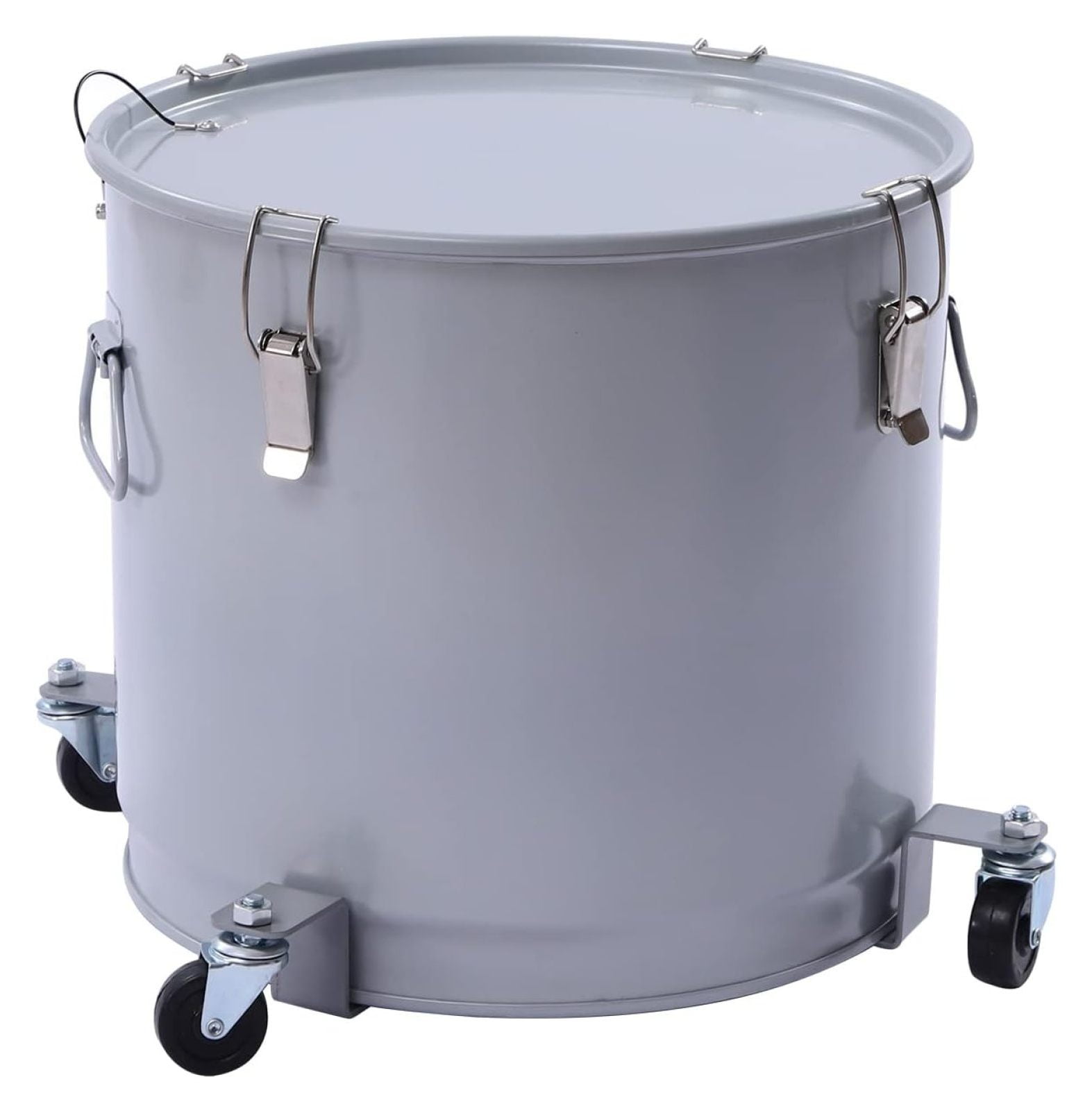 Fryer Grease Bucket, Oil Disposal Caddy with Lid Lock 10Gal/40 L