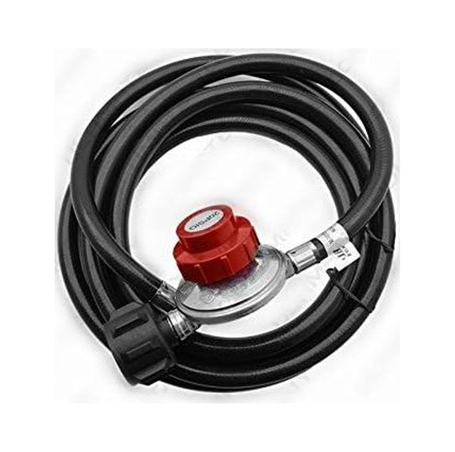 Fryer Hose 20PSI 12 Feet Propane Regulator High Pressure LPG BBQ Gas