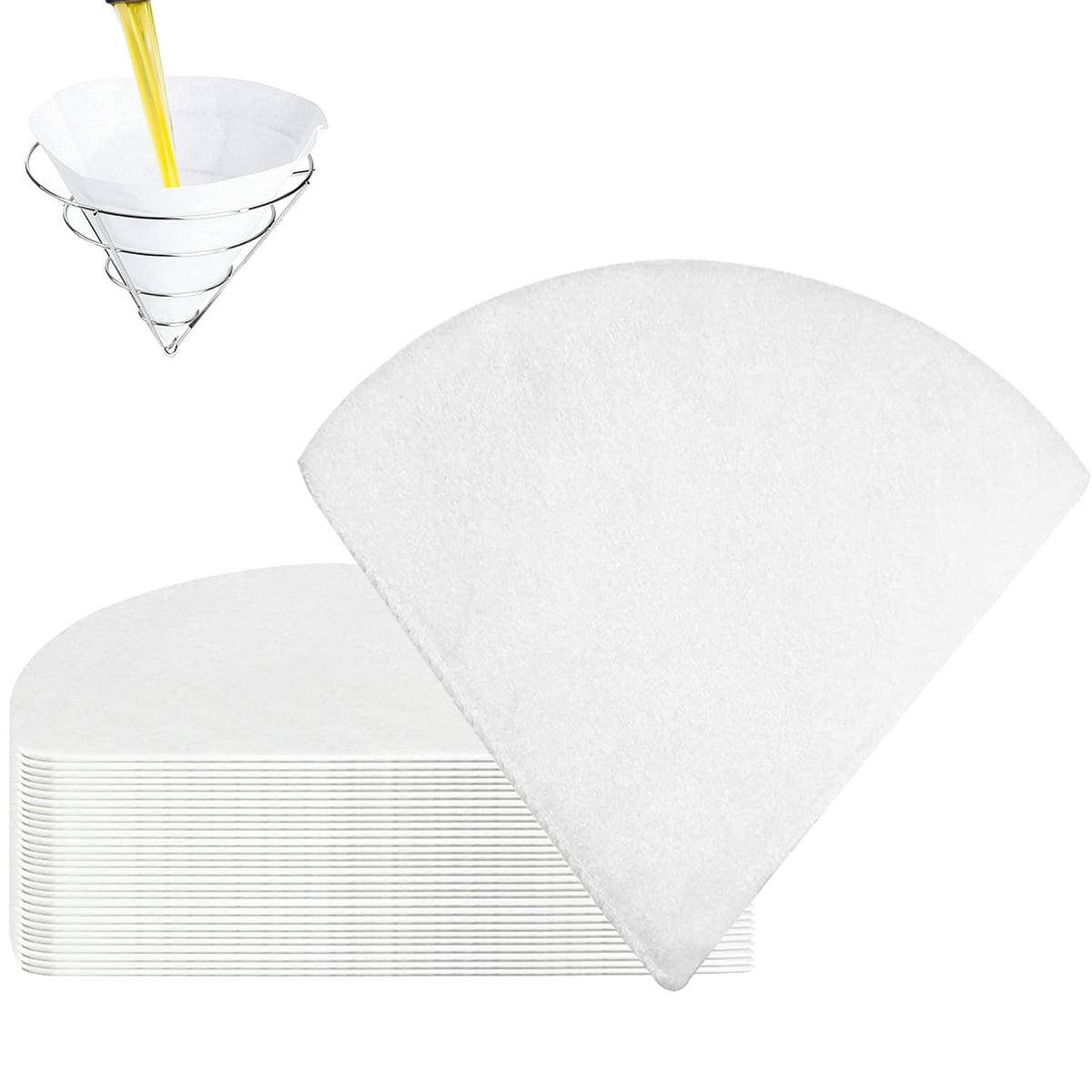 Fryer Oil Filter Cone Filters NonWoven Filter Cones Cooking Oil Filter Cones Maple Syrup Filter