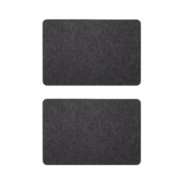 Fryer Pad Kitchen Counter Mat Countertop Protector Non Slip Appliance Moving Mat For Fryer Coffee Maker Toaster（17.3x11.8 Inches,2pcs ）