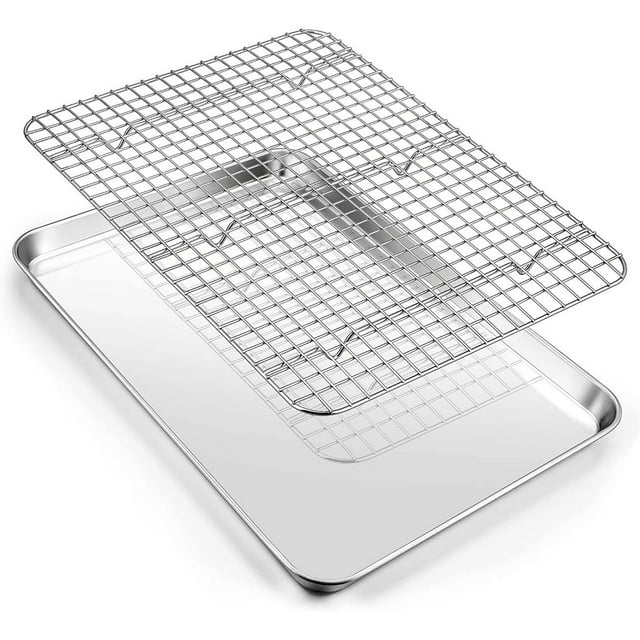 Fryer Screen 14x14 Sheet Baking Pan Flat Pizza Sheet Oven Baking Pan