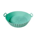 thumbnail image 1 of Fryers with Baskets Accessory: 7.5 in Reusable Silicone Fryer Liner Pad for Air Fryer, Oven, and Microwave, 1 of 5