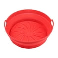 thumbnail image 1 of Fryers with Baskets Reusable Silicone Pot Liners for 5 QT or Larger Air Fryers - 8.2 in Round Non-Stick Basket Liner Accessory, 1 of 2
