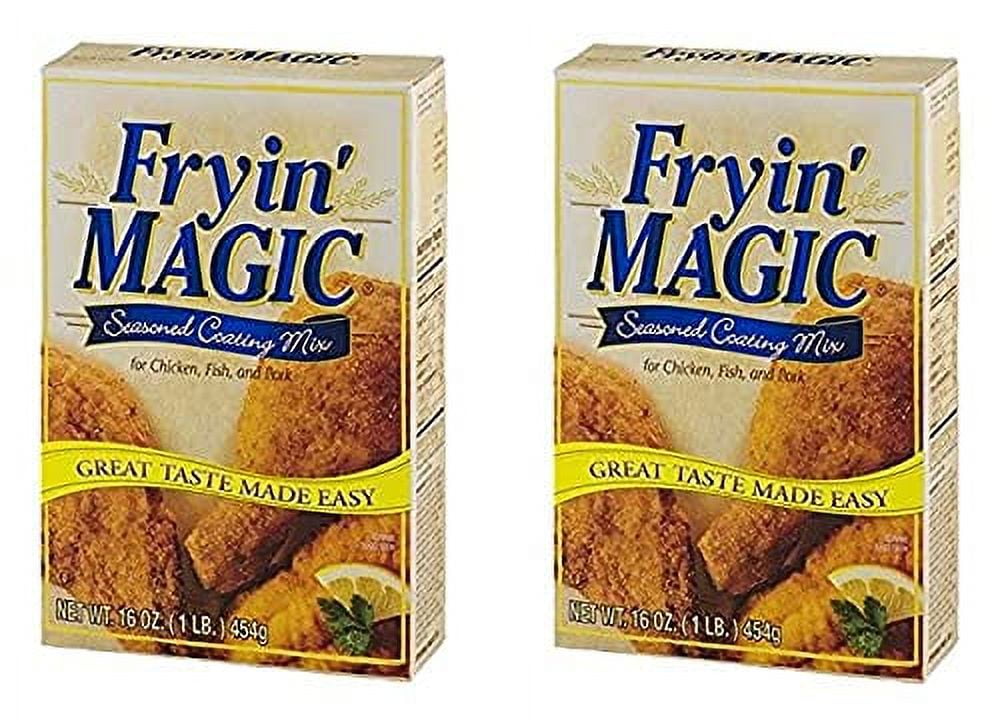 Fryin' Magic Seasoned Coating JMS2 Mix (TwoPack)