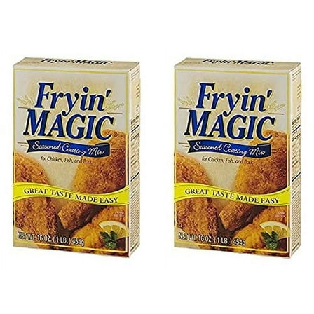 Fryin' Magic Seasoned Coating Mix (Two-Pack)