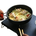 thumbnail image 1 of Frying Pan Non-stick Skillets Cookware Outdoor Cooking Pan with Storage Pouch, 1 of 12