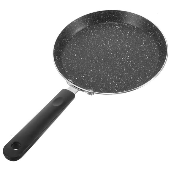 Frying , Omelette Steak Frying Multifunctional Skillet Practical Fried Eggs for Home Restaurant ( Black 6 Inches )