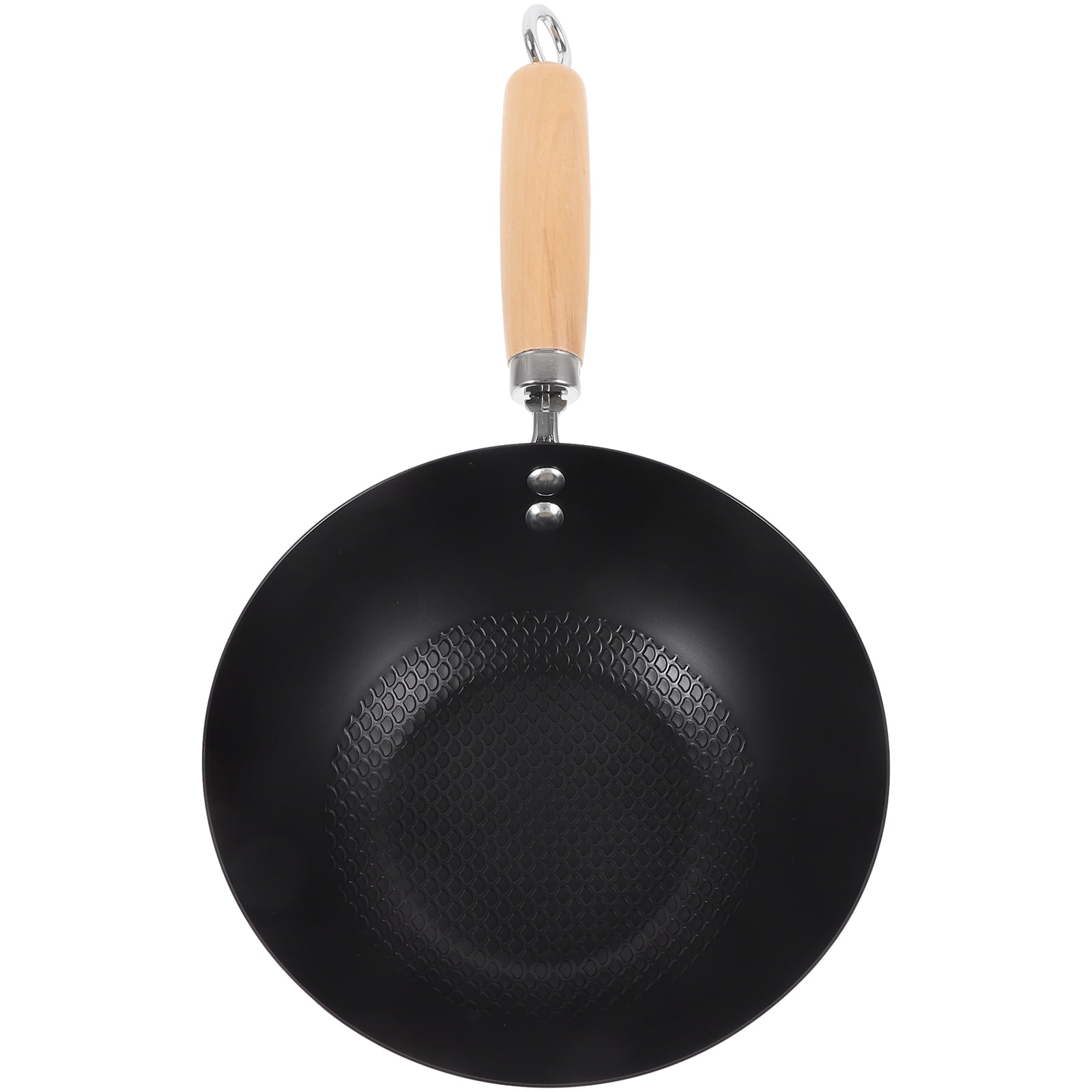 Frying Pan Small Wok Mini Wok Cooking Wok Kitchen Cookware Flat Bottom