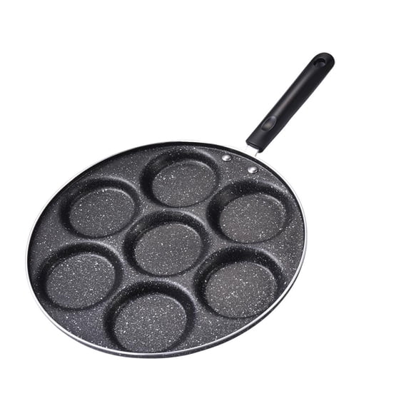Frying Thicken Omelet Stick Egg Pancake Steak Breakfast Maker 7-Hole