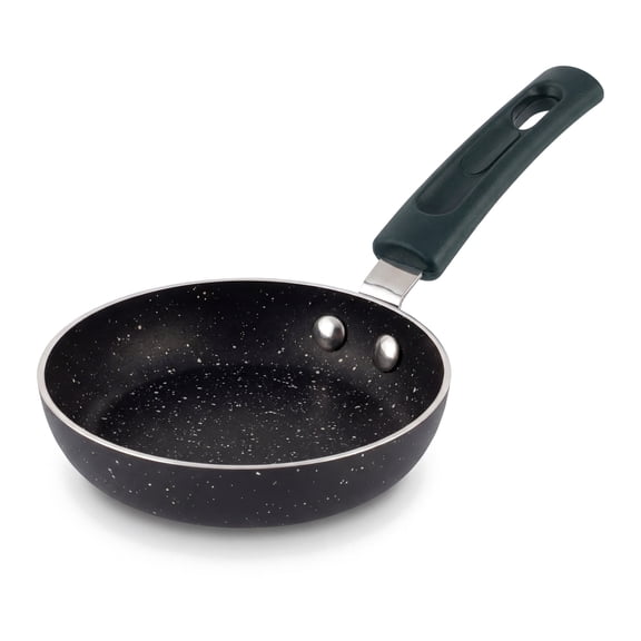 FryNest 5 in Mini Nonstick Frying Pan, Aluminum Single Egg Pan, Not Induction