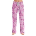 thumbnail image 1 of FrzhBrz Easter Comfy Pajama Pants Women Rabbit Graphic Pajama Pant Baggy Drawstring Pajama Bottoms Fun Easter Eggs Graphic Sleepwear Bottoms Lounge, 1 of 6