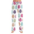 thumbnail image 1 of FrzhBrz Easter Pajama Pants Women Bunny Rabbit Graphic Pj Bottoms Easter Bunny Soft Wide Leg Drawstring Lounge Pants Sleepwear Bottoms, 1 of 6