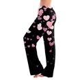 thumbnail image 1 of FrzhBrz Fun Pajamas for Women Valentines Day Printed Comfortable Drawstring Lounge Trousers Sleep Pj Bottoms, 1 of 5