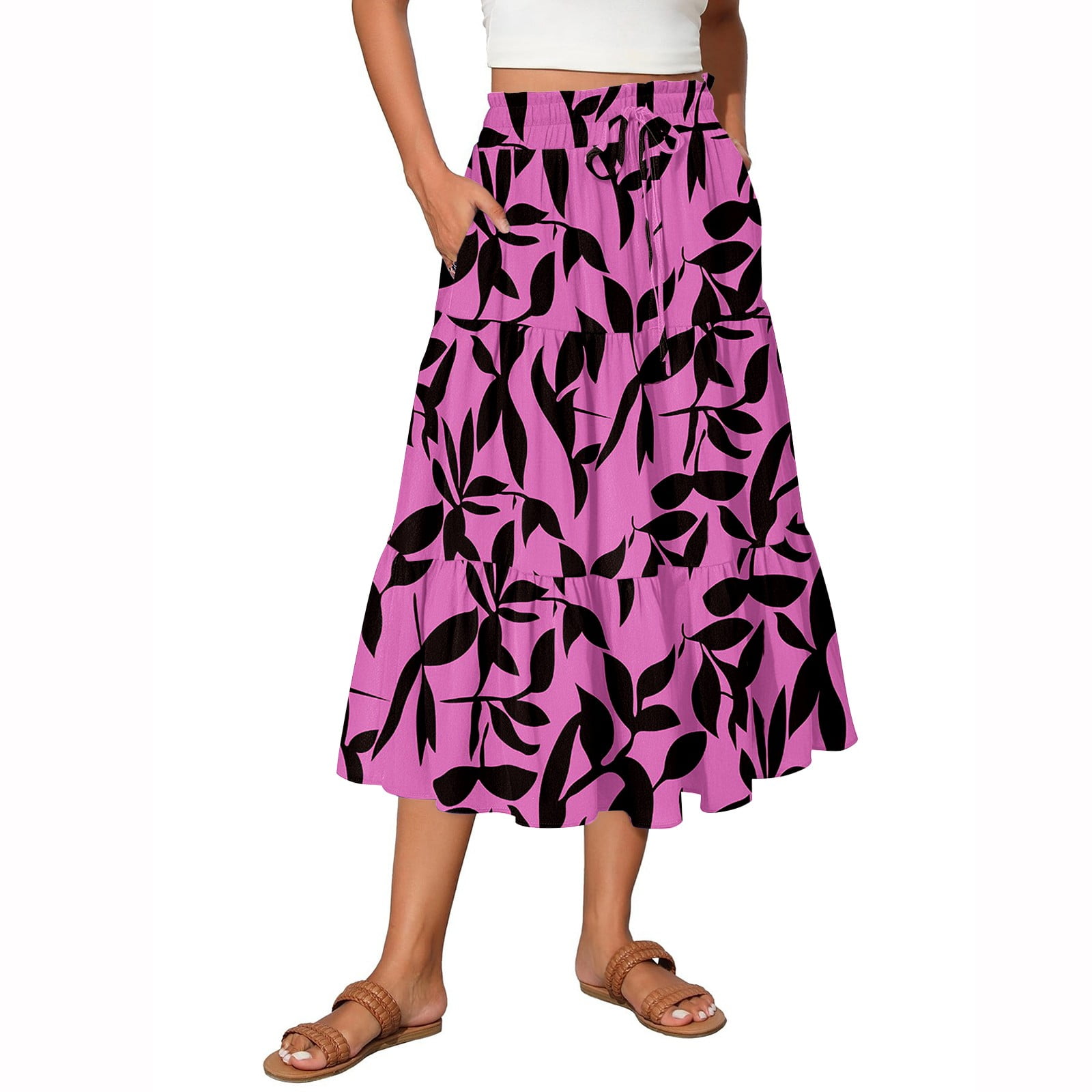 Kauai Neon Ladies  Slim Hip Skirt