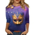 plus size mardi gras tops