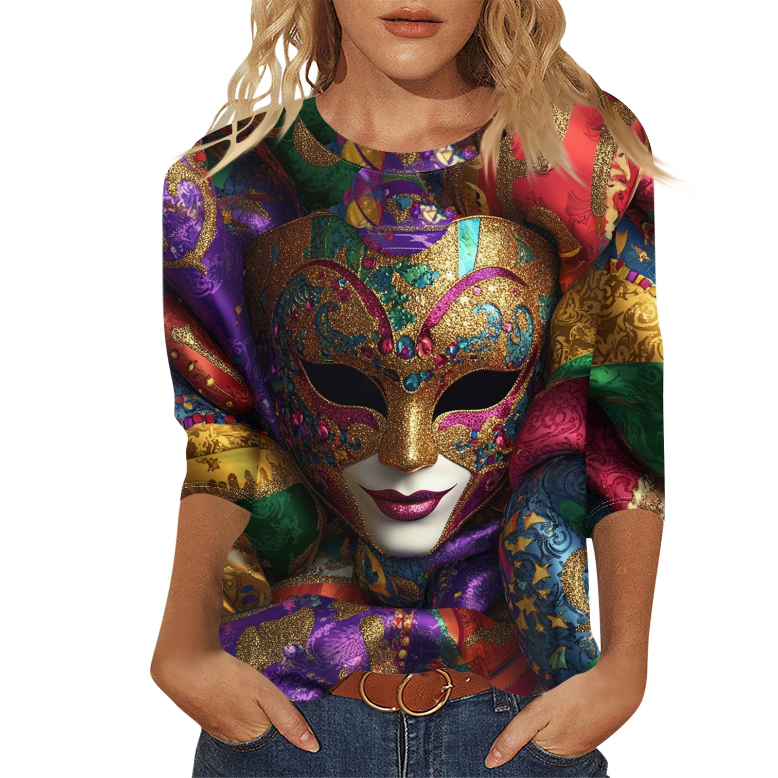 mardi gras glitter shirts
