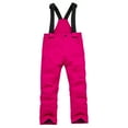 thumbnail image 1 of FrzhBrz Snow Pants Snow Bib Overalls Ski Pants for Boys Girls Snow Suit Waterproof Bibs Snow Fleece Lined Insulated Winter Pants, 1 of 3