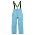 thumbnail image 1 of FrzhBrz Snow Pants Snow Bib Overalls Ski Pants for Boys Girls Snow Suit Waterproof Bibs Snow Fleece Lined Insulated Winter Pants, 1 of 2