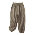 thumbnail image 1 of Fsahion Plus Size Casual Sweatpants for Womens High Waist And Comfortable Solid Color Casual Large Cropped Pants Up to 65% off!, 1 of 9