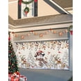 thumbnail image 1 of Fsddascl 7 x 16 Ft Christmas Garage Door Cover, Christmas Snowman Large Garage Door Banner, Xmas Elk Tree Snowflake Botanical Rustic Hanging Garage Mural Background for Indoor Outdoor Party Supplies, 1 of 9