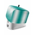 thumbnail image 1 of Fsddascl Aqua White Ombre Small Toaster Cover 2 Slice, Kitchen Appliance Covers, Gradient Abstract Minimalist Aesthetic Toaster Oven Cover with Loop, Bread Machine Cover Dust Cover Protection, 1 of 5