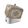 thumbnail image 1 of Fsddascl Boho Southwestern Small Toaster Cover 2 Slice, Kitchen Appliance Covers, Vintage Retro Geometric Ethnic Toaster Oven Cover with Loop, Bread Machine Cover Polyester Dust Cover Protection, 1 of 5