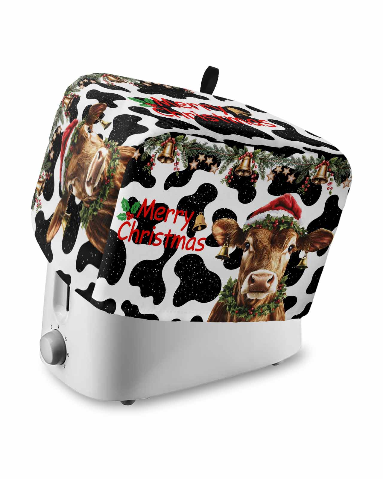 Fsddascl Christmas Small Toaster Cover 2 Slice, Kitchen Appliance ...