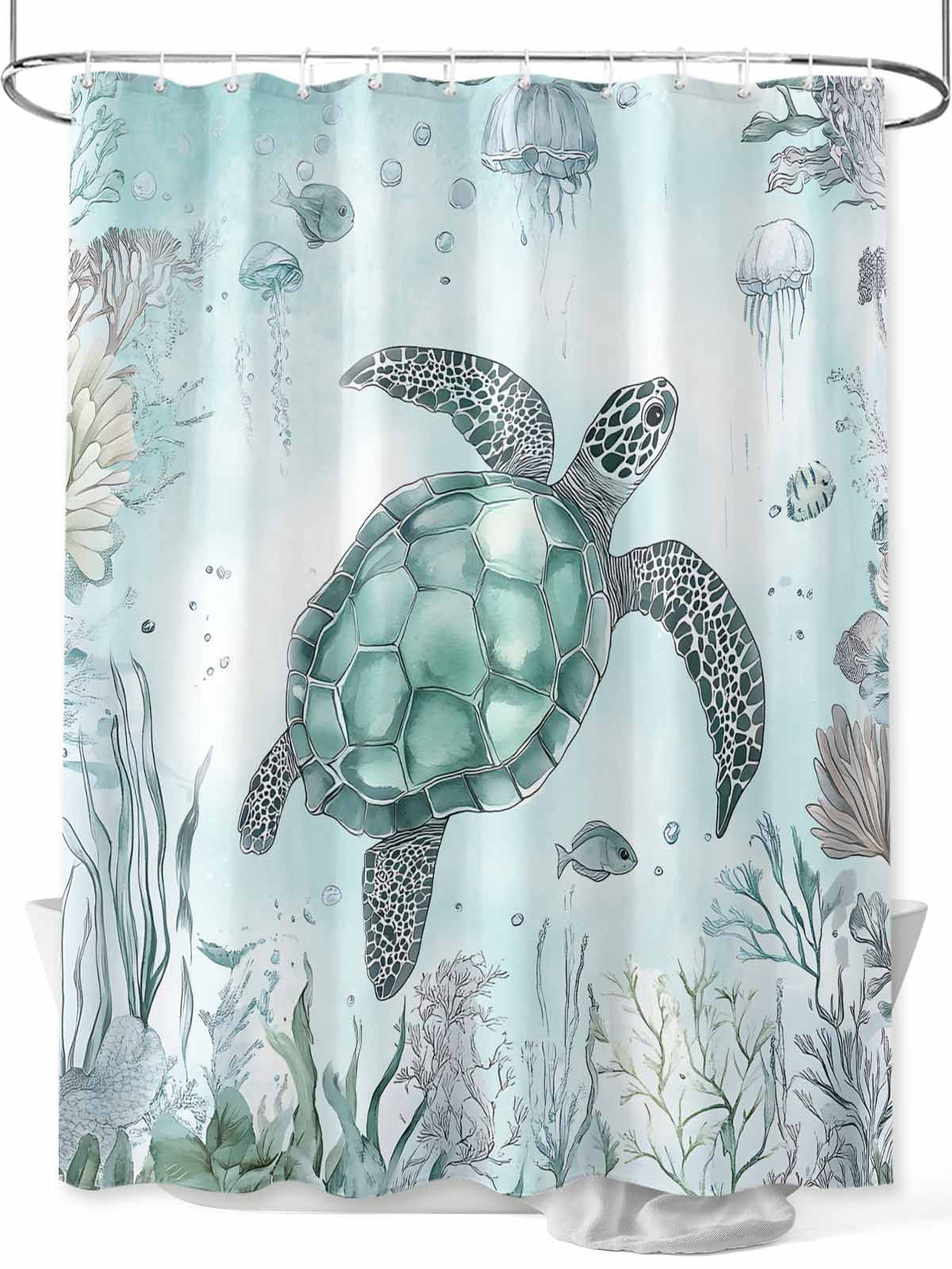Turtle Wave Shower Curtain NCU0DDK2337