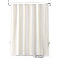 thumbnail image 1 of Fsddascl Cream Striped Shower Curtain Set - 48" x 72" Washable Bathtub Curtain with 12 Hooks, Modern Farmhouse Cream White Stripes Waterproof Fabric Stall Shower Curtains for Bathroom/Bathtub Décor, 1 of 6