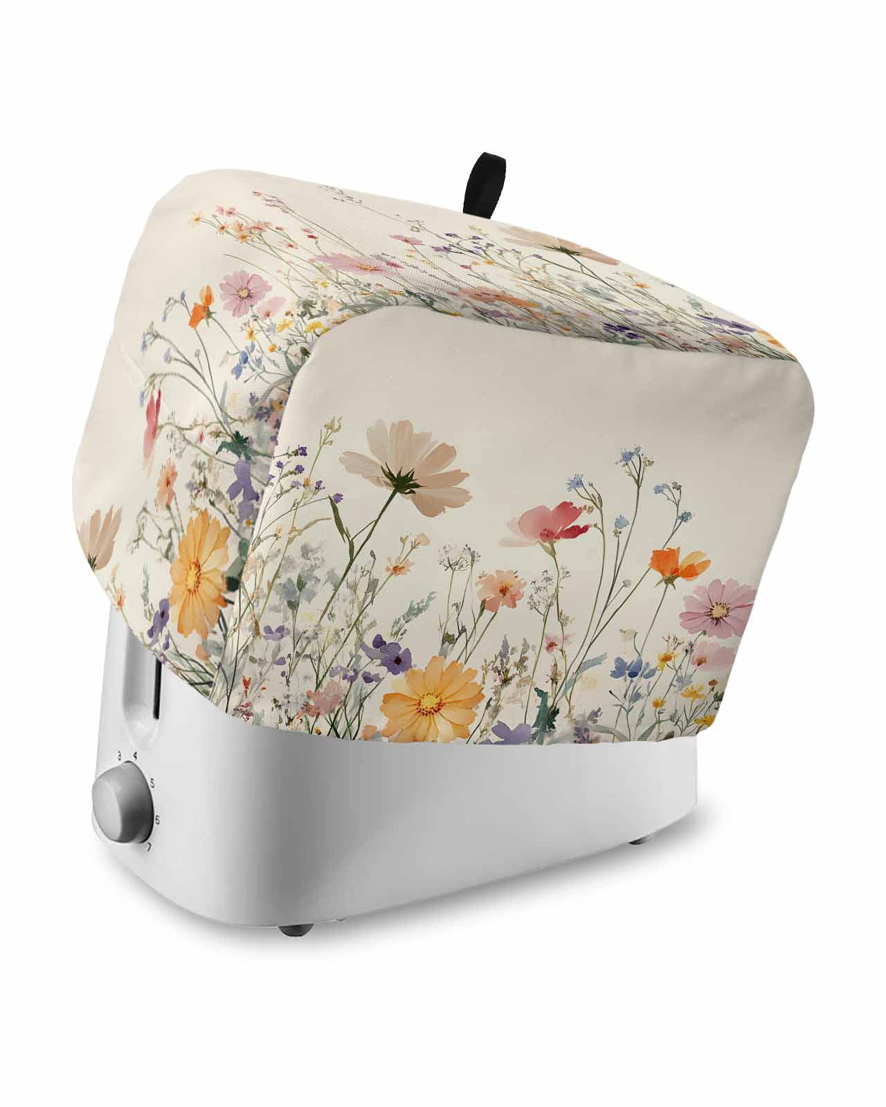 Fsddascl Floral Botanical Spring Toaster Cover 4 Slice, Large Kitchen ...