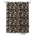 thumbnail image 1 of Fsddascl Frog Mushroom Shower Curtain Set - 72" x 78" Washable Bathtub Curtain with 12 Hooks, Red Brown Coffee Plant Black Idyllic Waterproof Fabric Stall Shower Curtains for Bathroom/Bathtub Décor, 1 of 6