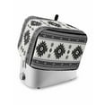 thumbnail image 1 of Fsddascl Gray Boho Toaster Cover 4 Slice, Large Kitchen Appliance Covers, Southwest Aztec Country Geometric Aesthetic Toaster Oven Cover with Loop, Bread Machine Cover Dust Cover Protection, 1 of 5