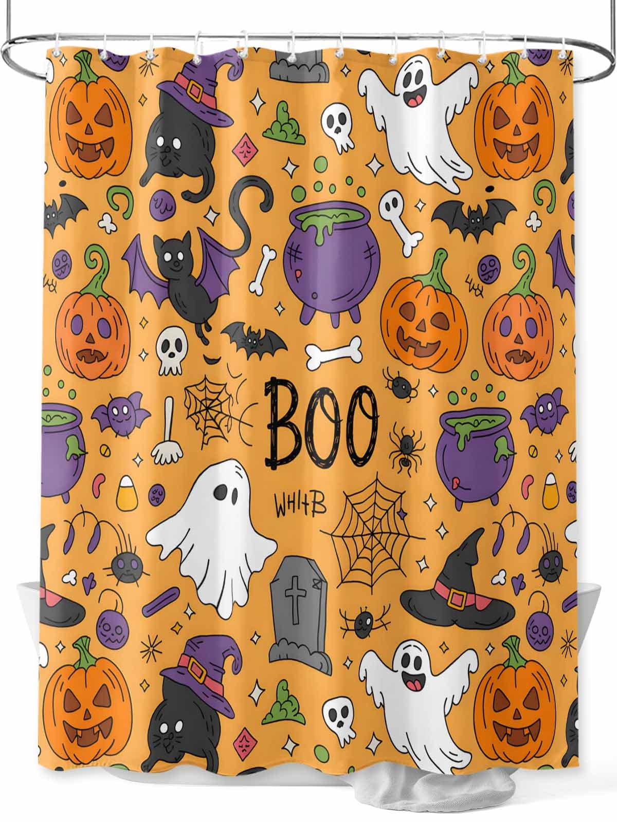 Halloween Shower Curtain Setsnull
