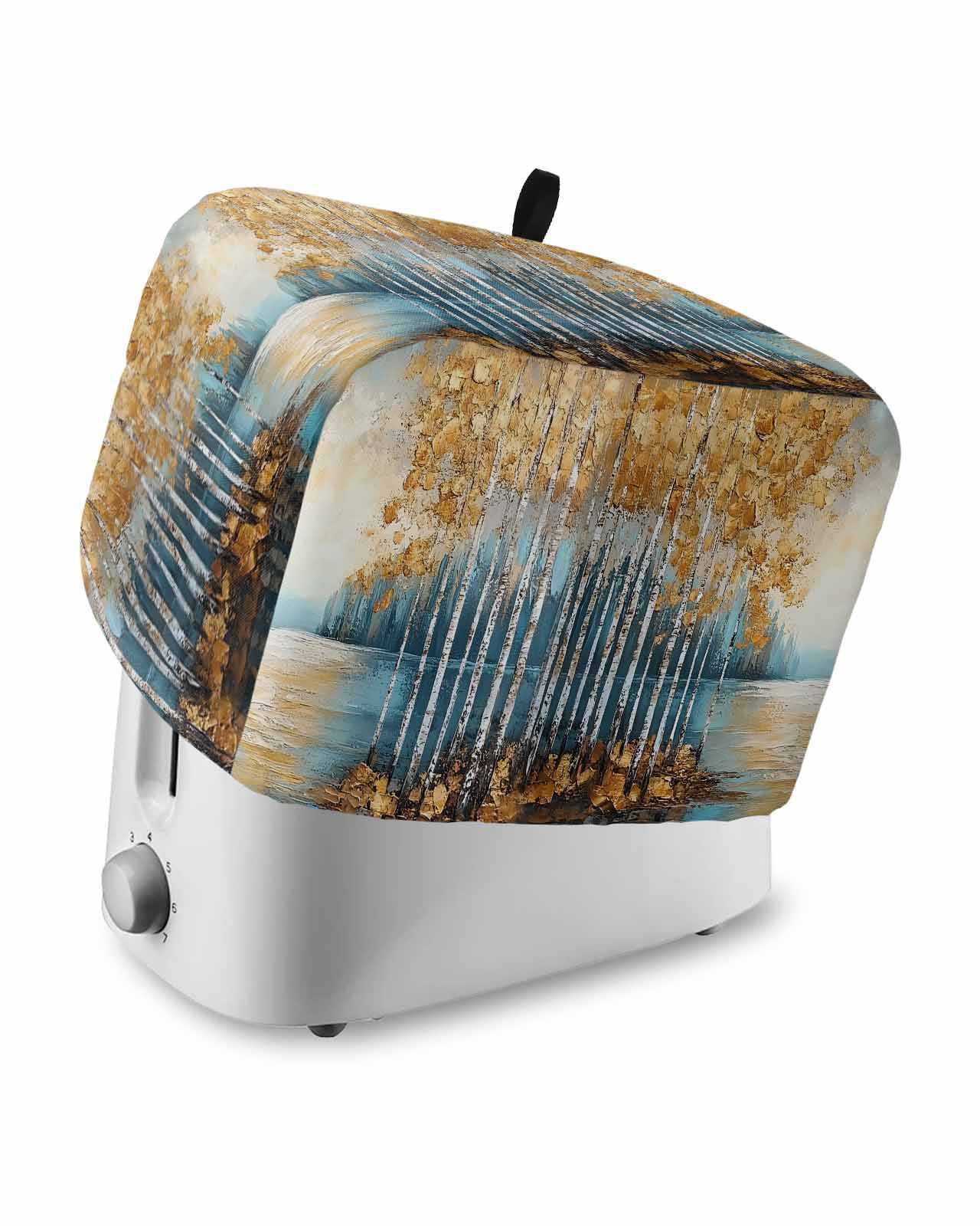 Fsddascl Impressionist Oil Painting Toaster Cover 4 Slice, Large ...