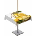 thumbnail image 1 of Fsddascl Lemon Outdoor Tablecloth - 54x54 Inch Square Dining Table Cover, Summer Fruit Watercolor Yellow Waterproof Outdoor Table Cloth with Umbrella Hole & Zipper for Picnic/Patio/Party, 1 of 7