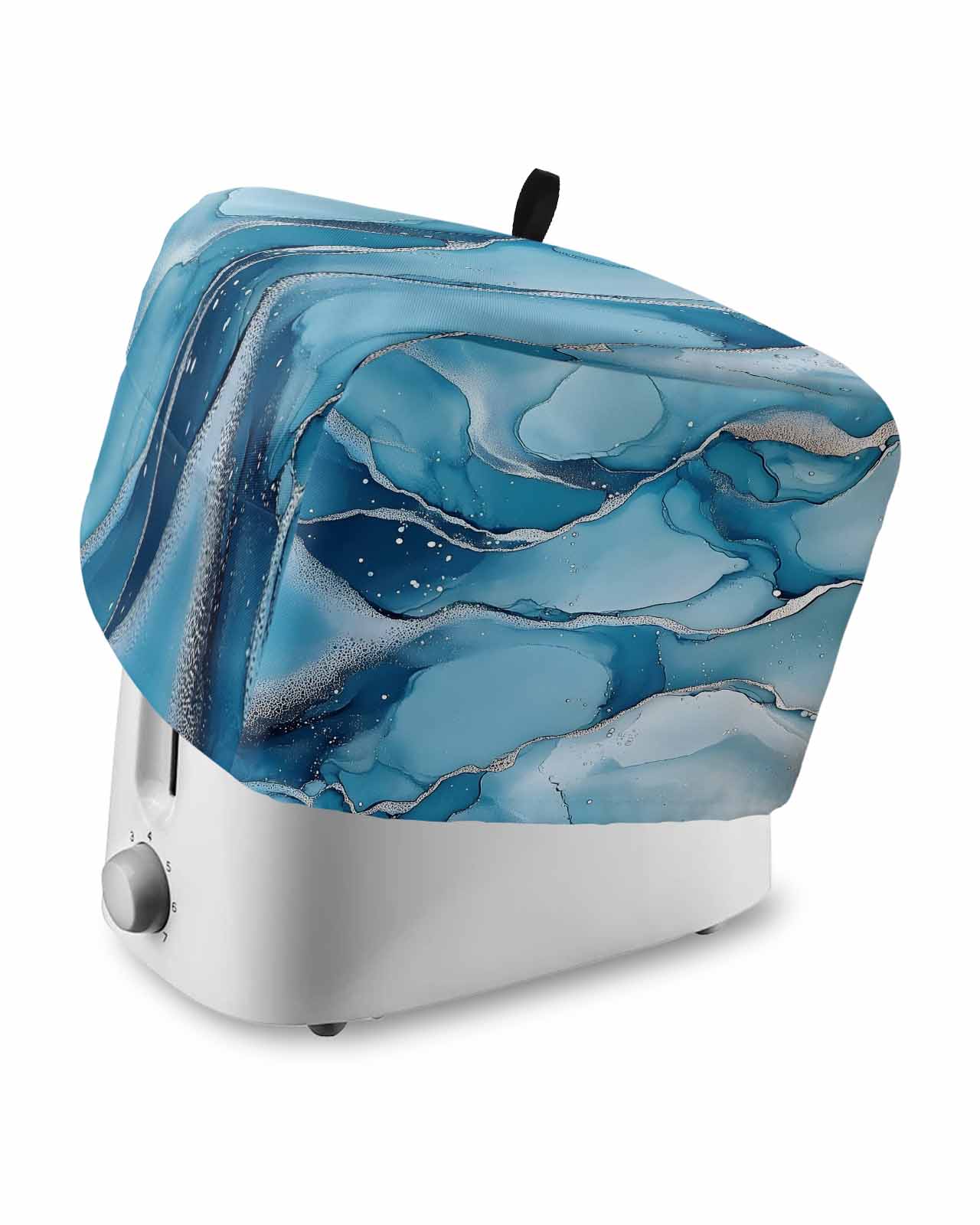 Fsddascl Marble Blue Small Toaster Cover 2 Slice, Kitchen Appliance ...