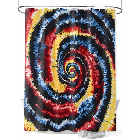 Fsddascl Modern Abstract Shower Curtain Set - 54" x 78" Washable Bathtub Curtain with 12 Hooks, Colorful Ethnic Geometric Art Waterproof Fabric Stall Shower Curtains for Bathroom/Bathtub Décor