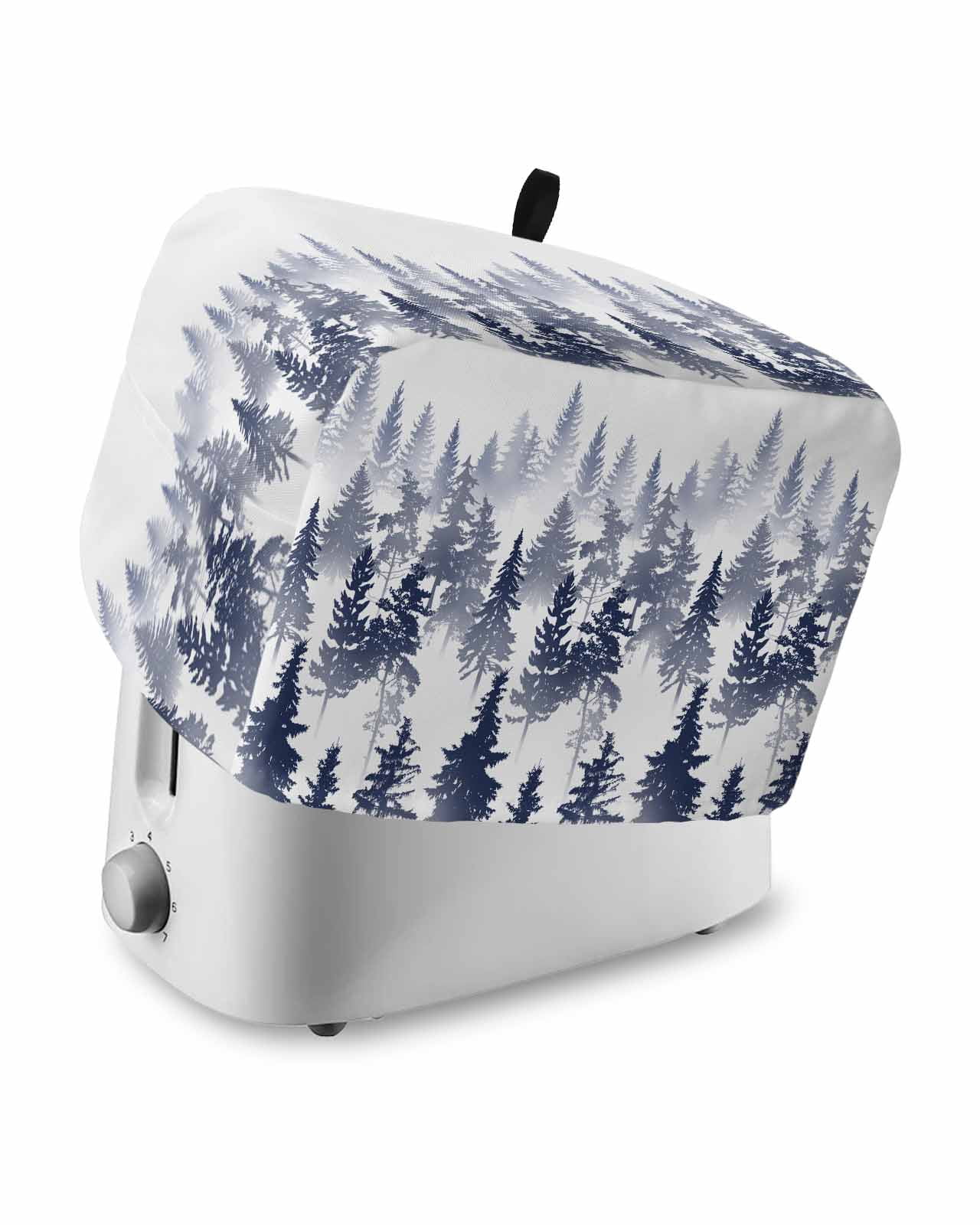 Machine Cover Kitchen Fsddascl Navy Blue Forest Toaster Cover 2 Slice, Small Kitchen ...