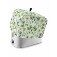 thumbnail image 1 of Fsddascl Pastoral Leaves Toaster Cover 2 Slice, Small Kitchen Appliance Covers, Spring Retro Botanical Garden Plant Toaster Oven Cover with Loop, Bread Machine Cover Polyester Dust Cover Protection, 1 of 5