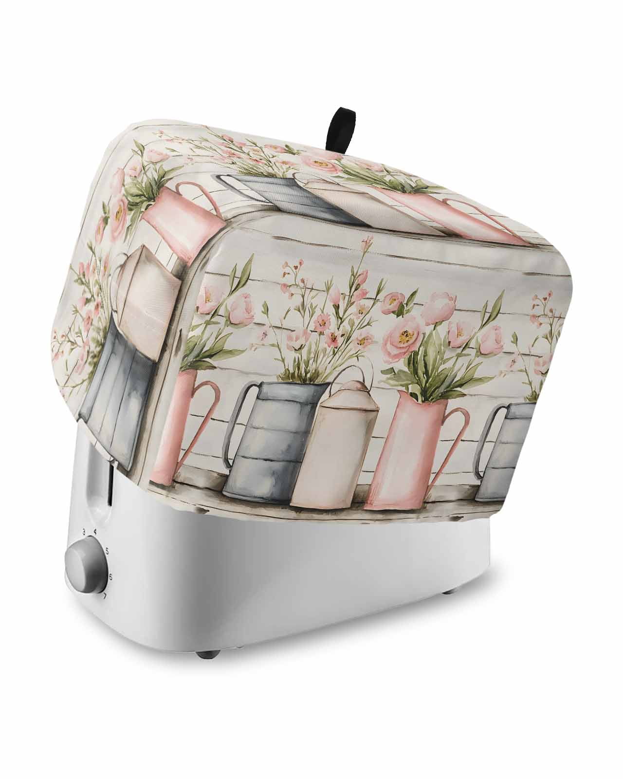 Fsddascl Pink Spring Floral Toaster Cover 2 Slice, Small Kitchen ...