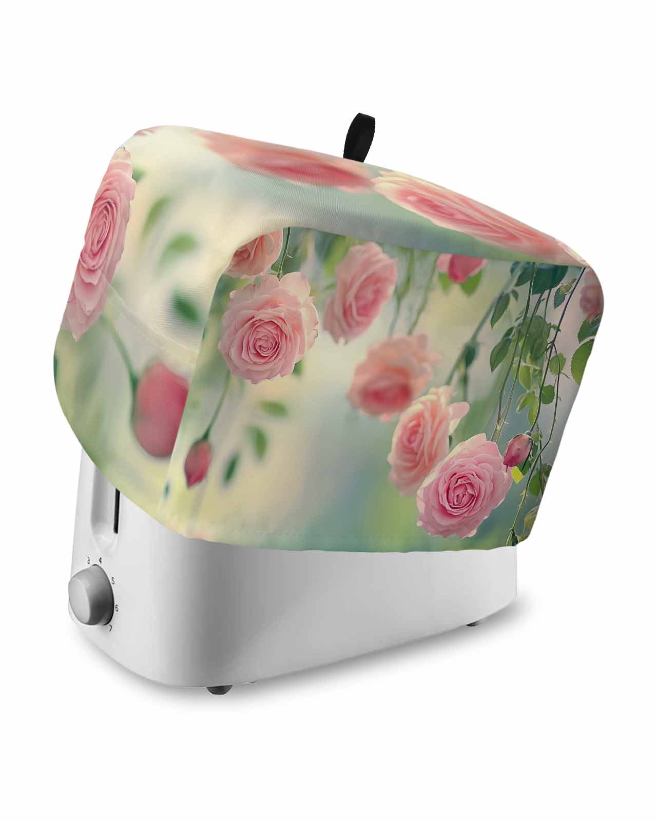 Fsddascl Pink Spring Floral Toaster Cover 4 Slice, Large Kitchen ...