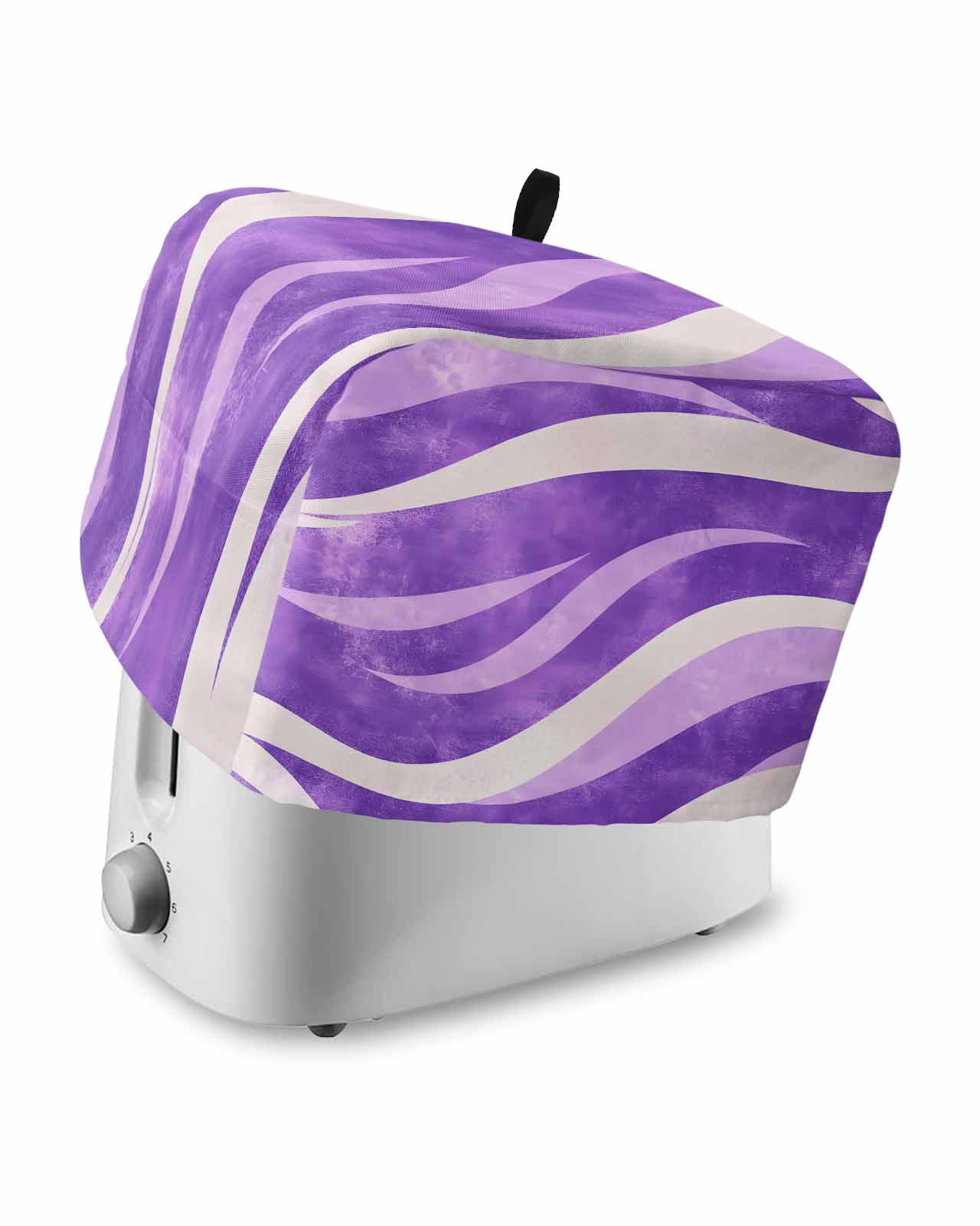 Fsddascl Purple Waves Toaster Cover 2 Slice, Small Kitchen Appliance ...