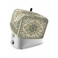 thumbnail image 1 of Fsddascl Sage Green Boho Small Toaster Cover 2 Slice, Kitchen Appliance Covers, Geometric Ethnic Southwestern Toaster Oven Cover with Loop, Bread Machine Cover Polyester Dust Cover Protection, 1 of 5