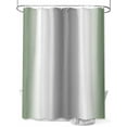 thumbnail image 1 of Fsddascl Sage Green Grey Shower Curtain Set - 48" x 72" Washable Bathtub Curtain with 12 Hooks, Gray Farmhouse Modern Rustic Waterproof Fabric Stall Shower Curtains for Bathroom/Bathtub Décor, 1 of 6