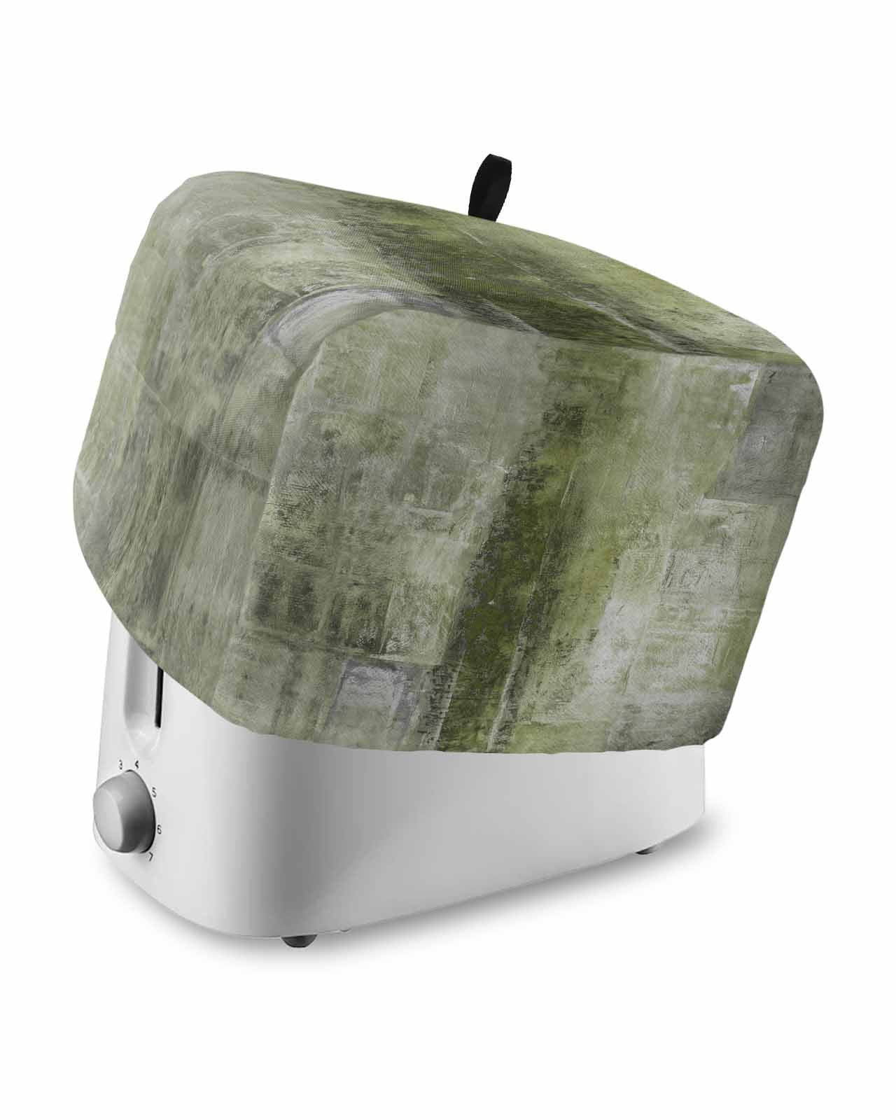 Fsddascl Sage Green Oil Painting Small Toaster Cover 2 Slice, Kitchen ...