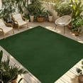 thumbnail image 1 of Fsddascl Solid Dark Green Outdoor Rug for Patio/Deck/Porch, Non-Slip Large Area Rug 5 x 8 Ft, Retro Minimalism Abstract Denim Texture Indoor Outdoor Rugs Washable Area Rugs, Camping Rug Carpet, 1 of 5