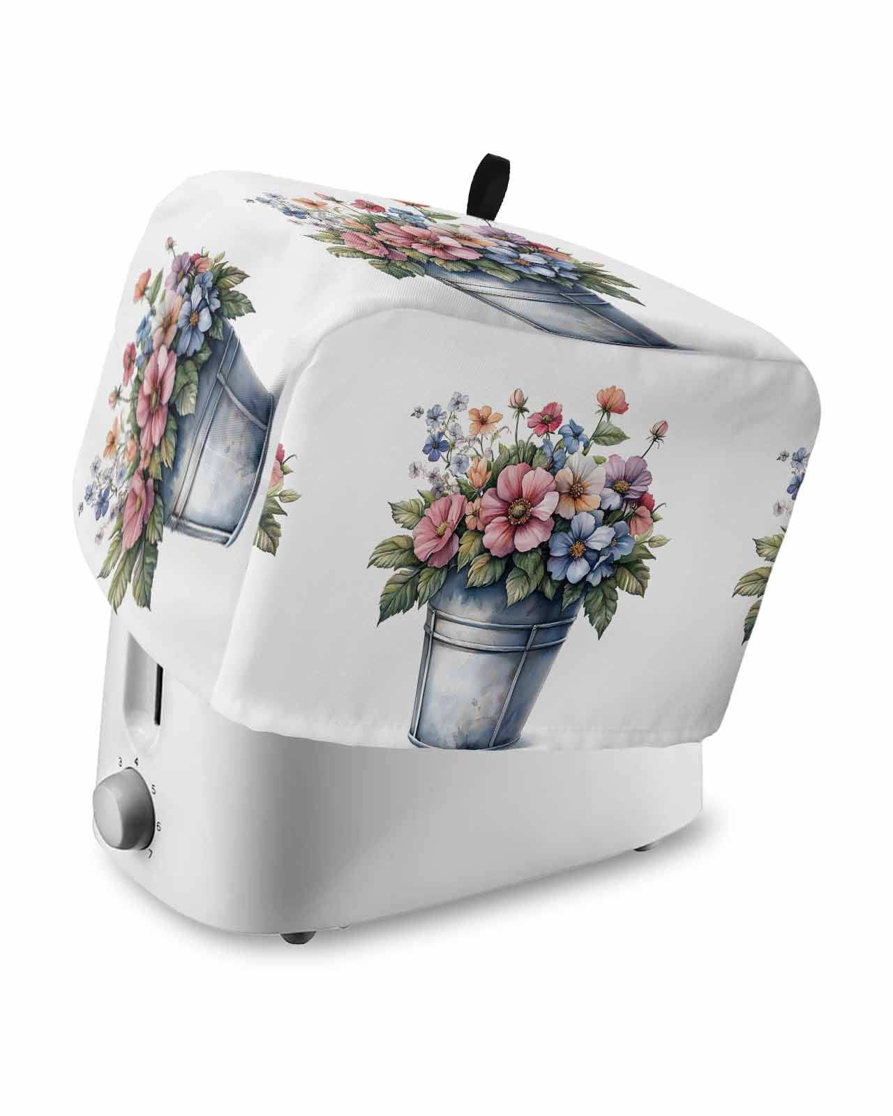 Fsddascl Spring Blooms Botanical Small Toaster Cover 2 Slice, Kitchen ...