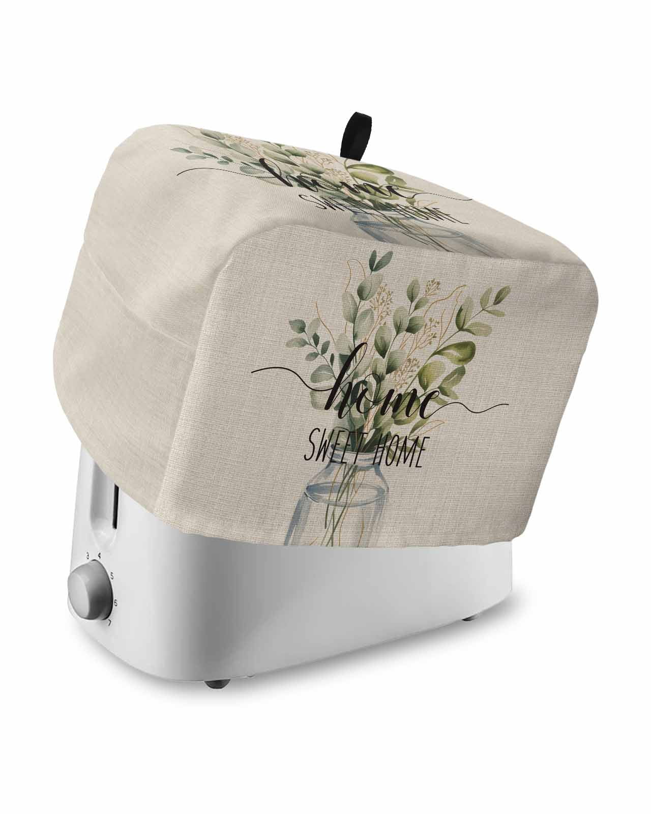 Fsddascl Spring Eucalyptus Leaves Toaster Cover 4 Slice, Large Kitchen ...