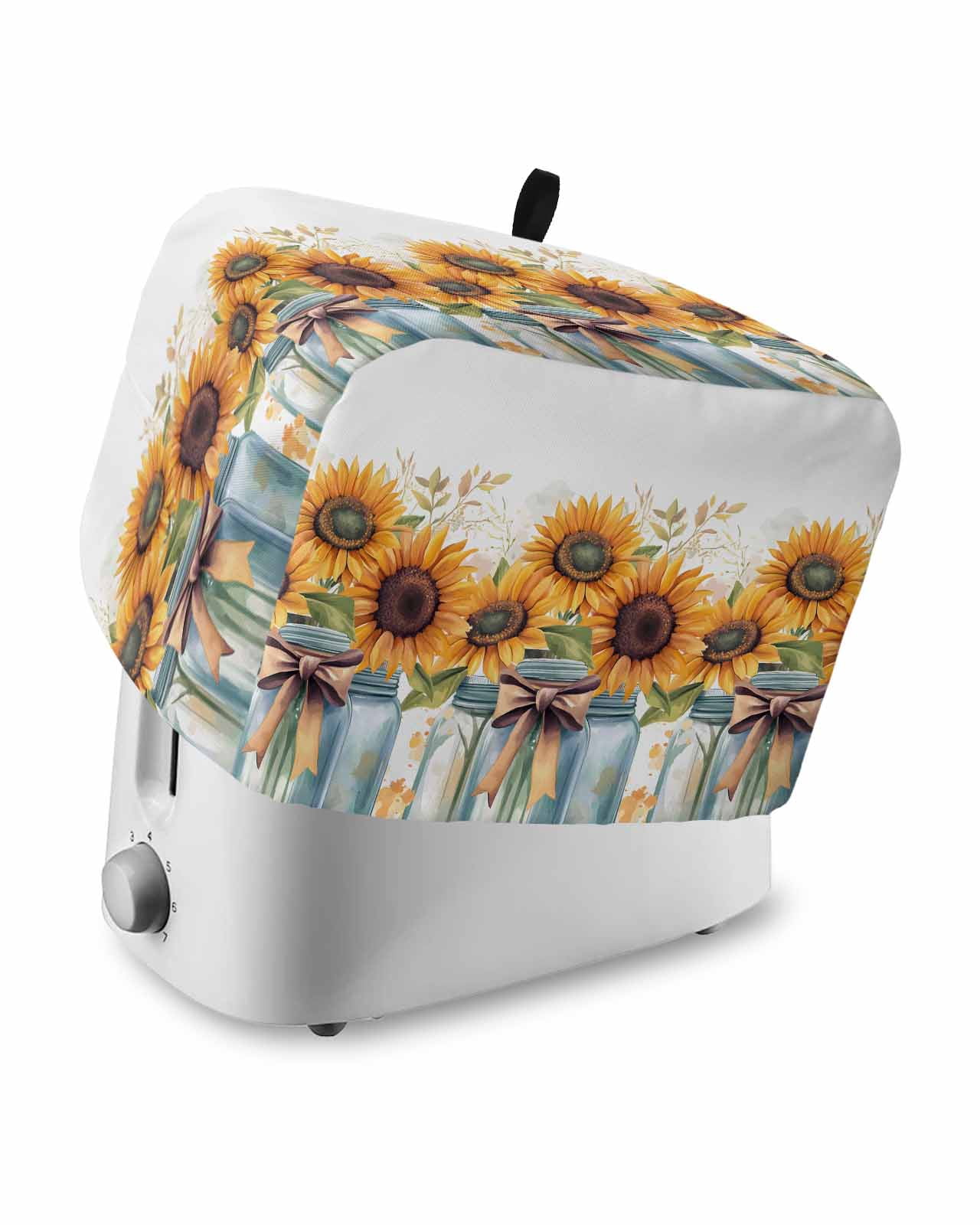 Machine Cover Kitchen Fsddascl Summer Sunflowers Small Toaster Cover 2 Slice, Kitchen ...