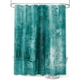 thumbnail image 1 of Fsddascl Teal Shower Curtain Set - 72" x 78" Washable Bathtub Curtain with 12 Hooks, Retro Oil Painting Modern Abstract Art Aesthetics Waterproof Fabric Stall Shower Curtains for Bathroom/Bathtub, 1 of 6